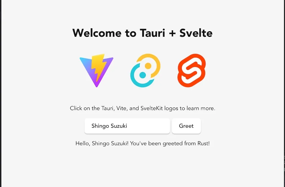 Tauri + Bun + TypeScript + SvelteでMacOSアプリ開発環境構築の備忘録
